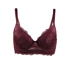 Premium Underwire T-Shirt Bra For Normal & Heavy Bust - Maroon - by Elecurve