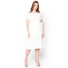 Amayah White Summer Dress