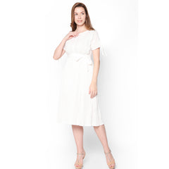 Amayah White Summer Dress